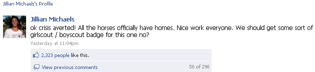 Jillian Michaels says we should all get badges for helping Jillian Michaels says we should all get badges for helping